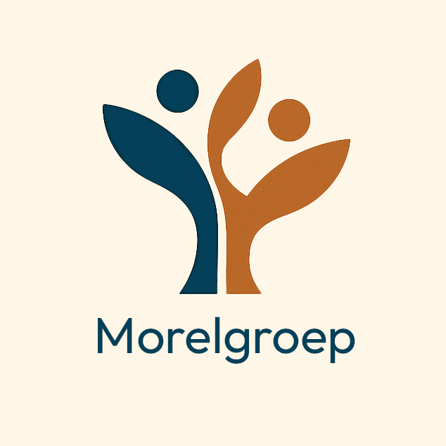 Logo van De Morel Groep vierkant 2
